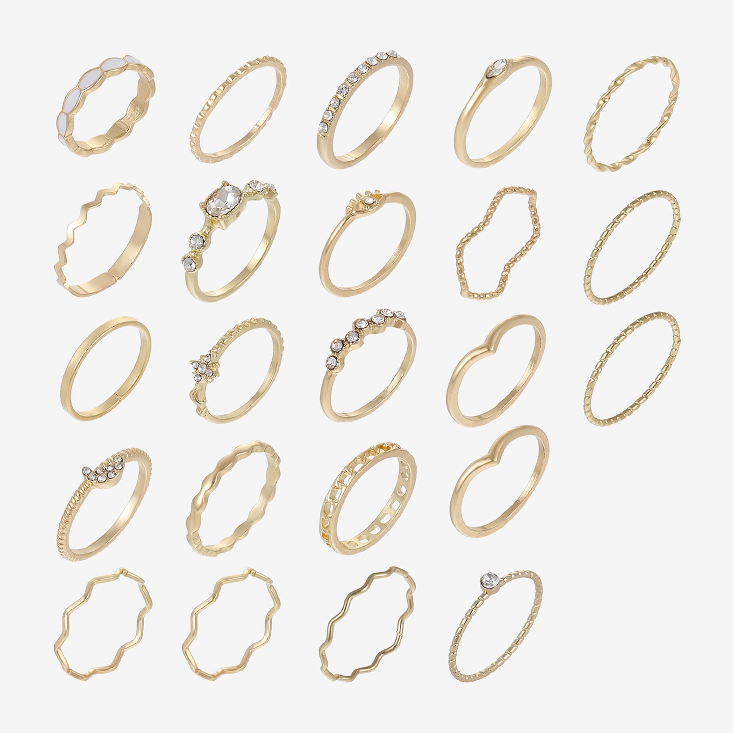 Forever 21 Womens Ring Set