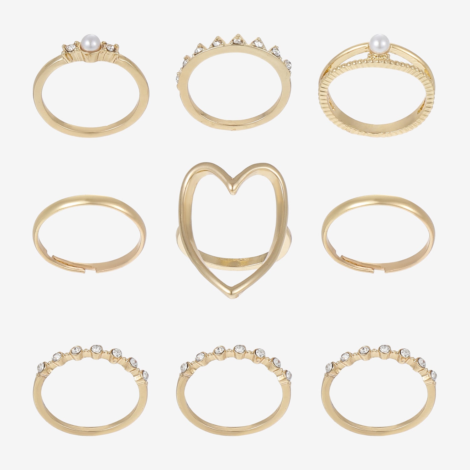 Forever 21 Womens Ring Set