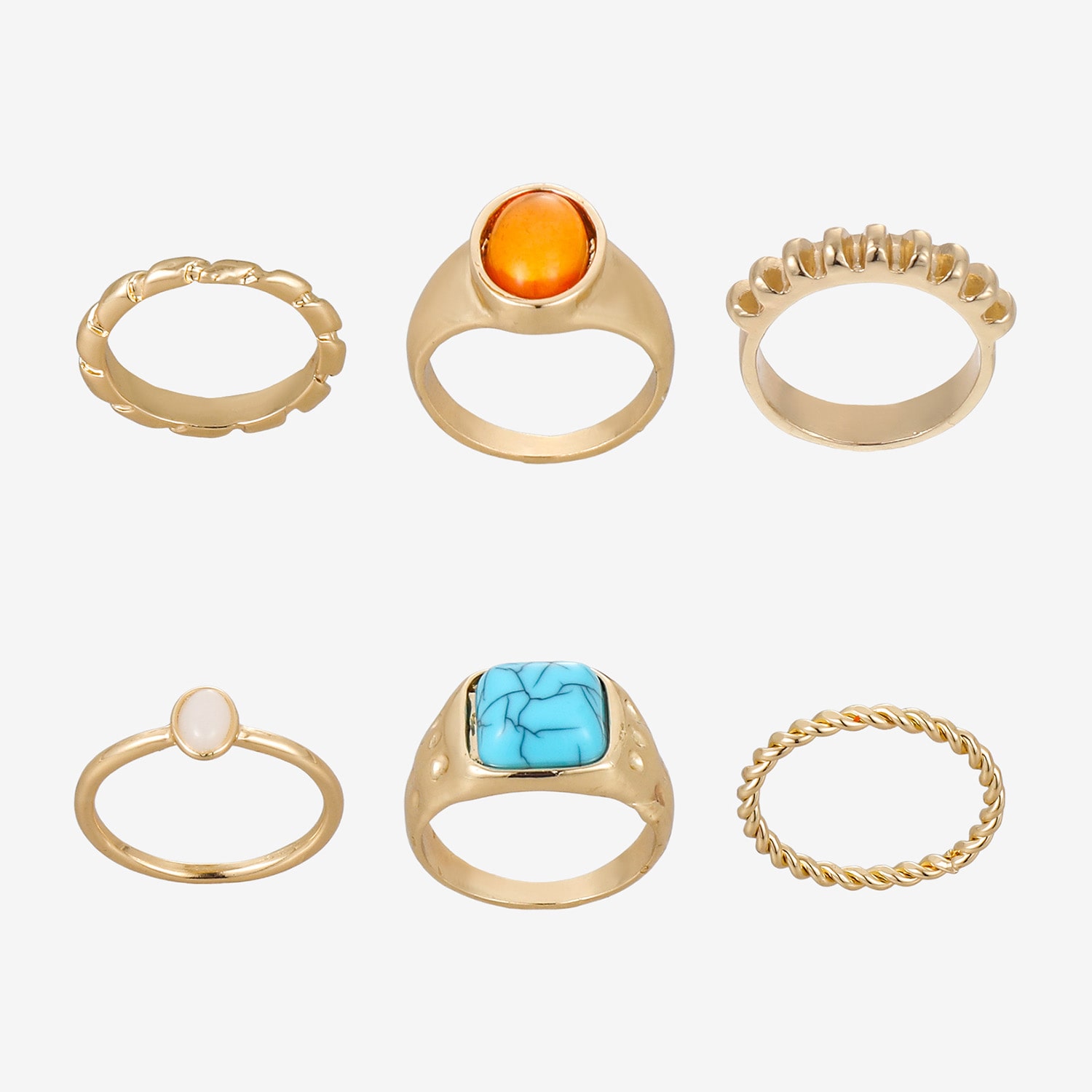 Forever 21 Womens Ring Set