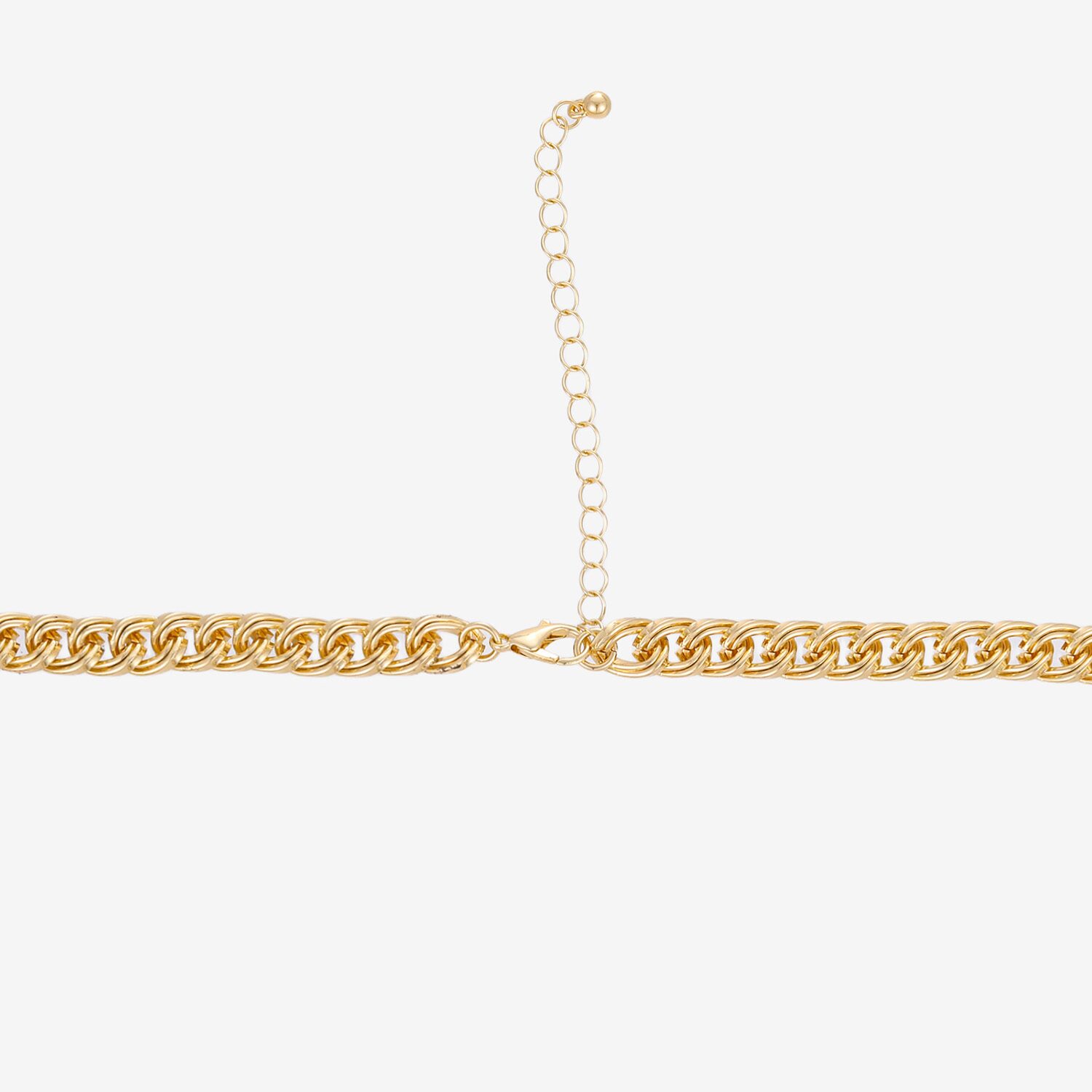 Forever 21 Womens 16 Inch Curb Chain Necklace