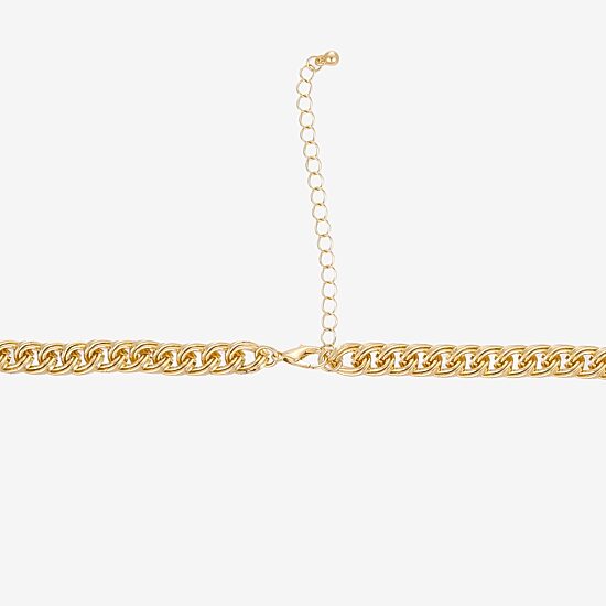 Forever 21 Womens 16 Inch Curb Chain Necklace