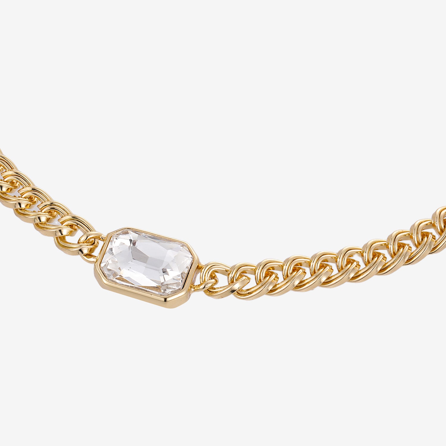 Forever 21 Womens 16 Inch Curb Chain Necklace