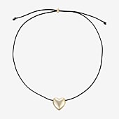 Forever 21 Womens Heart 13 Inch Pendant Necklace