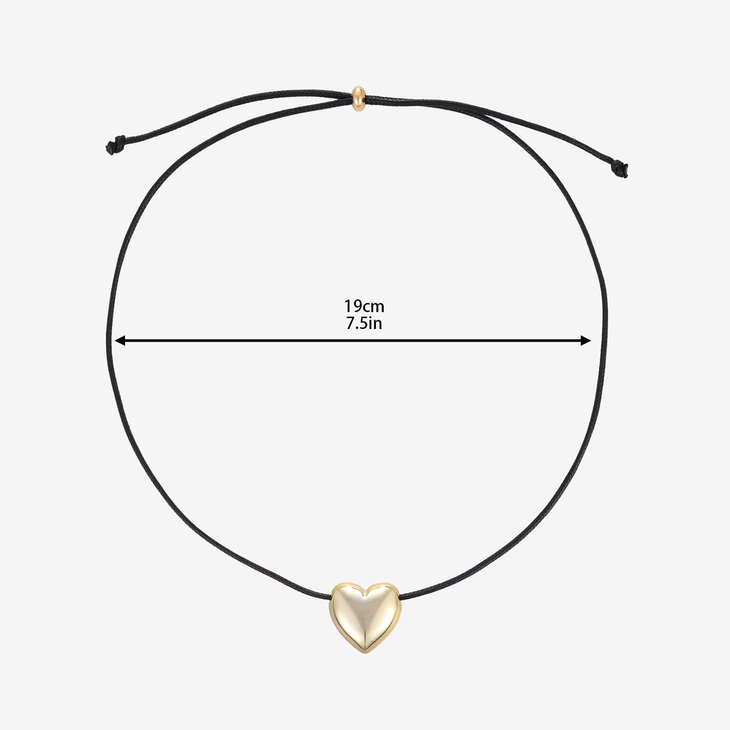 Forever 21 Womens Heart 13 Inch Pendant Necklace