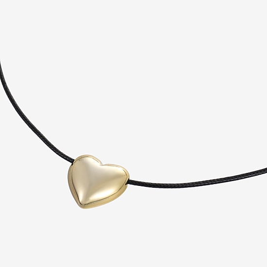 Forever 21 Womens Heart 13 Inch Pendant Necklace