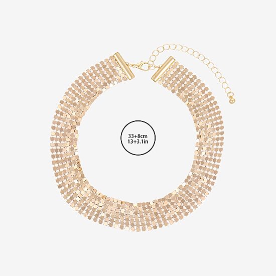 Forever 21 Womens 13 Inch Choker Necklace