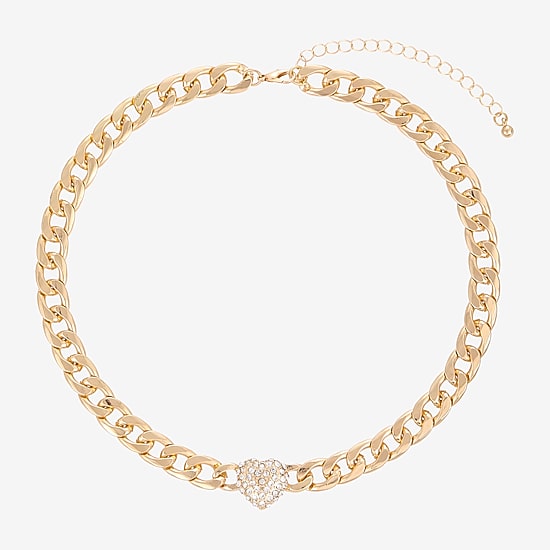 Forever 21 Womens 16 Inch Curb Chain Necklace