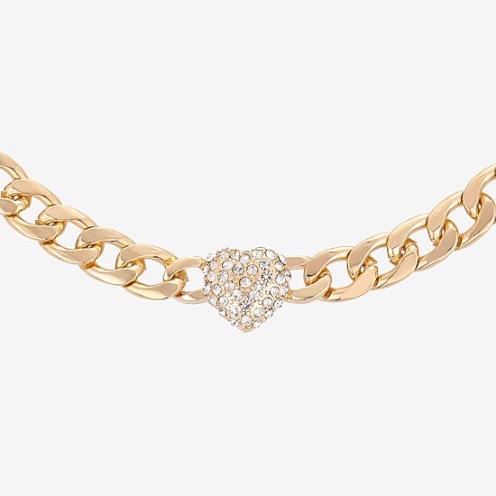 Forever 21 Womens 16 Inch Curb Chain Necklace