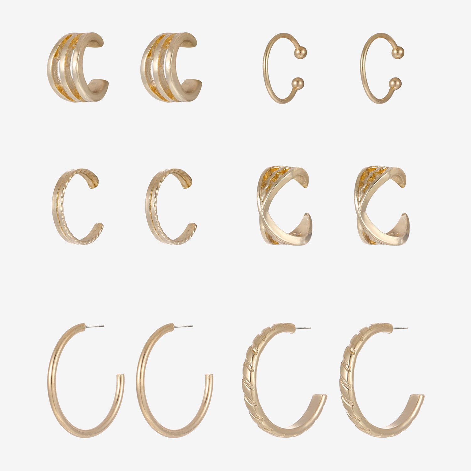 Forever 21 Womens 30mm Single Earring