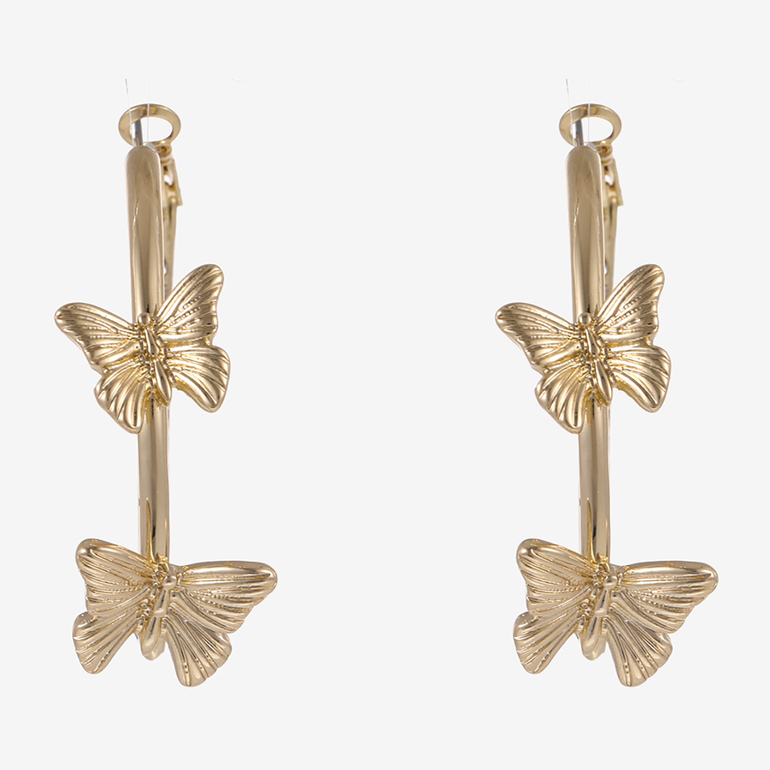 Forever 21 Womens 50mm Butterfly Single Earring