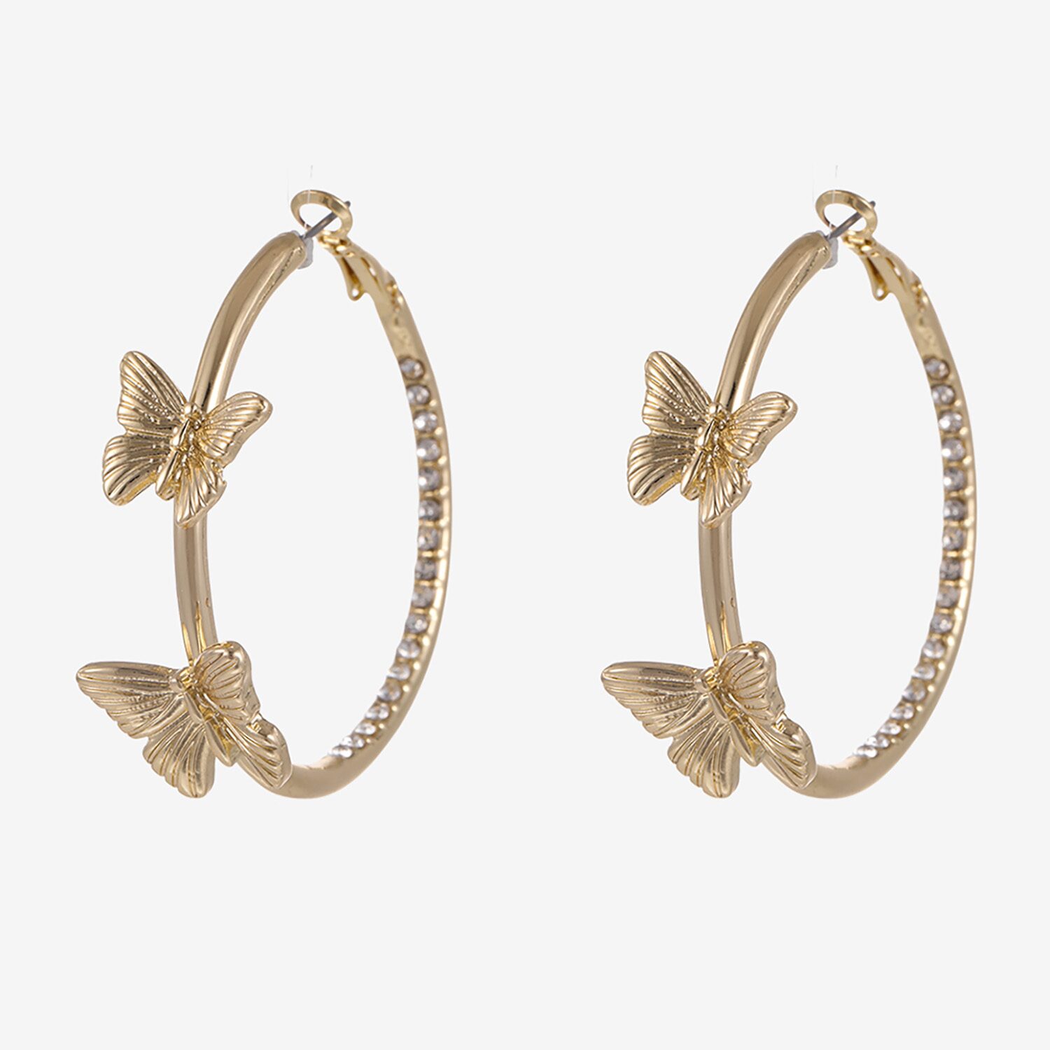 Forever 21 Womens 50mm Butterfly Single Earring