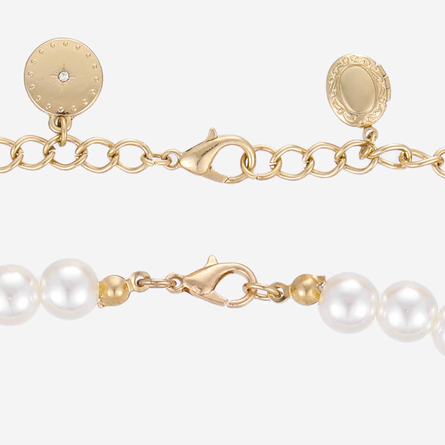 Forever 21 Womens 2-pc. Bracelet Set