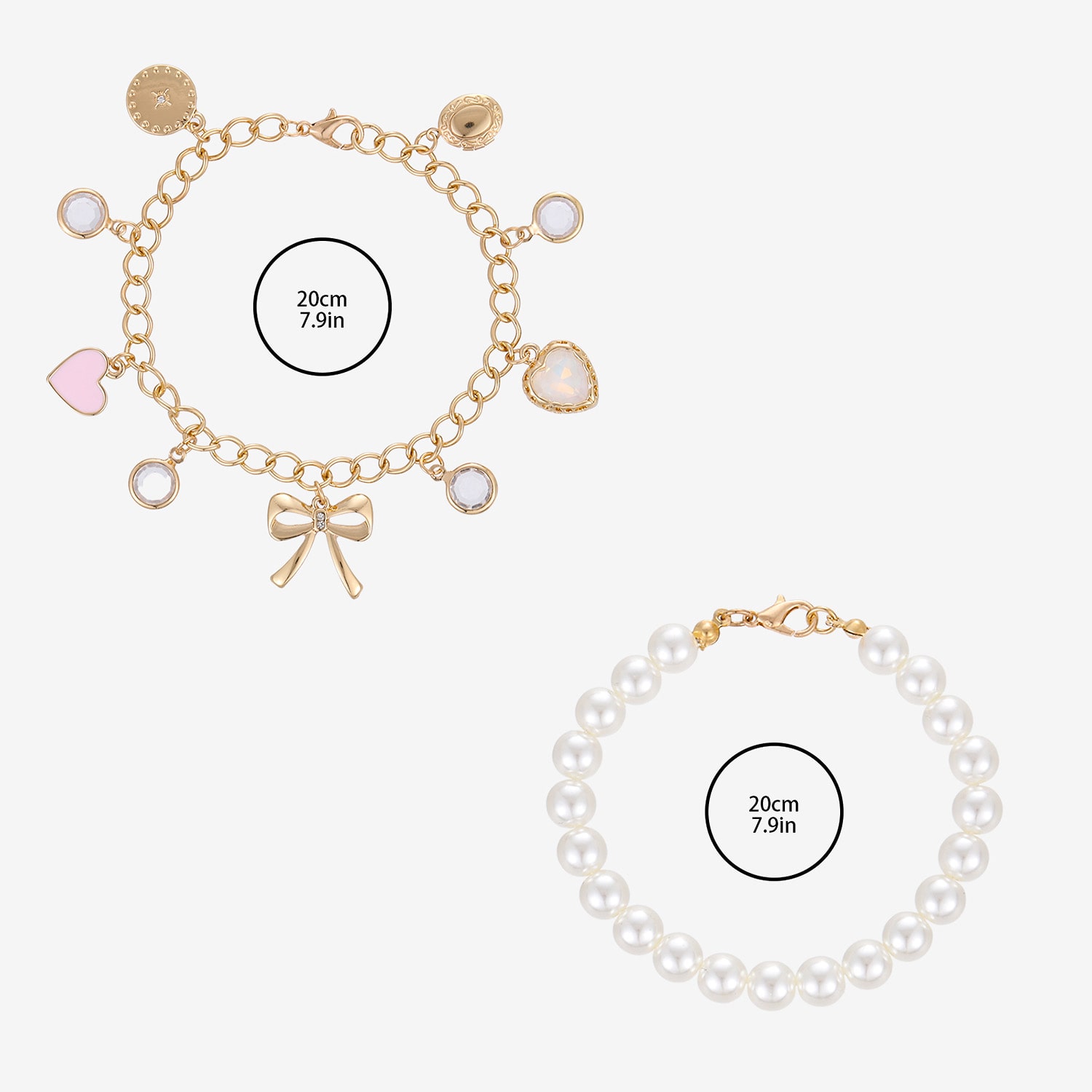 Forever 21 Womens 2-pc. Bracelet Set