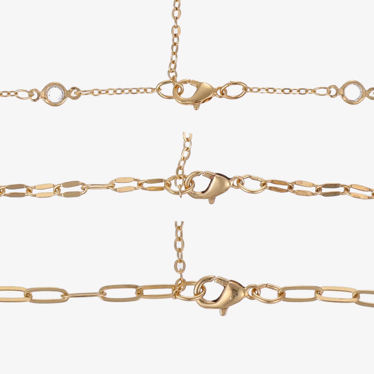 Forever 21 Timeless Womens 3-pc. Bracelet Set
