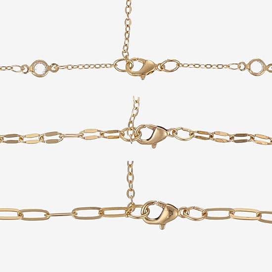 Forever 21 Timeless Womens 3-pc. Bracelet Set