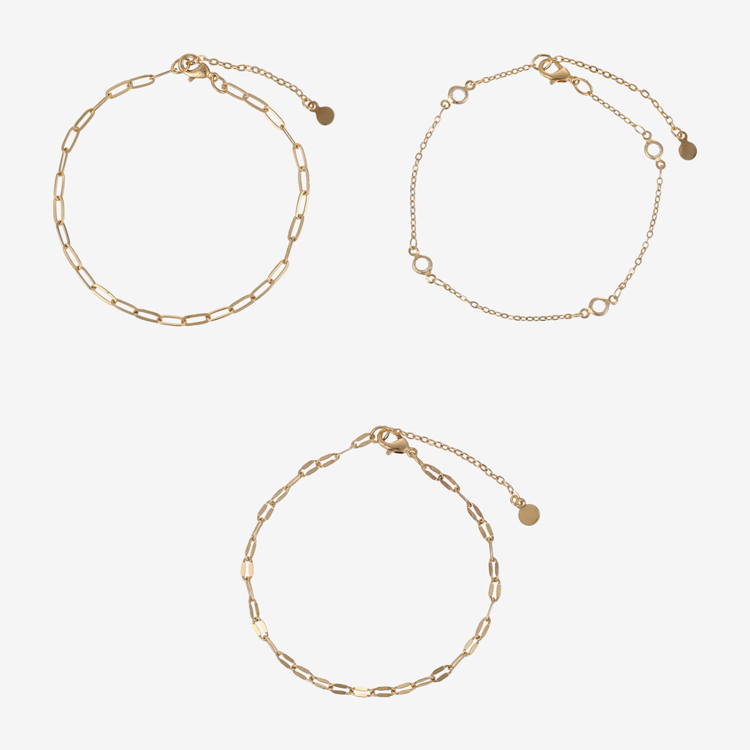 Forever 21 Timeless Womens 3-pc. Bracelet Set