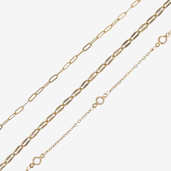 Forever 21 Timeless Womens 3-pc. Bracelet Set