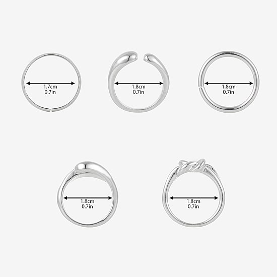Forever 21 Womens Ring Set