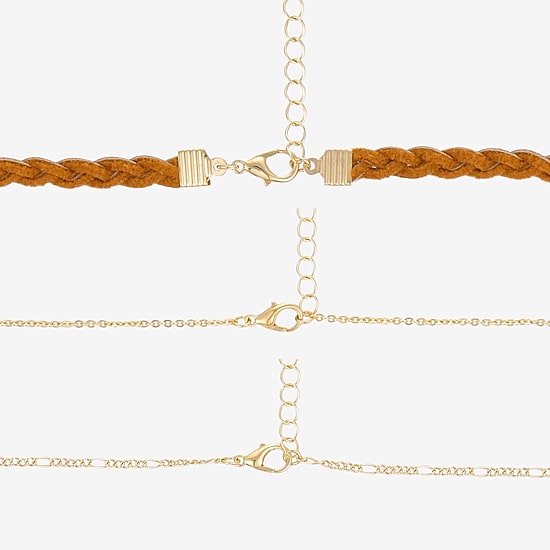 Forever 21 Womens 3-pc. Necklace Set