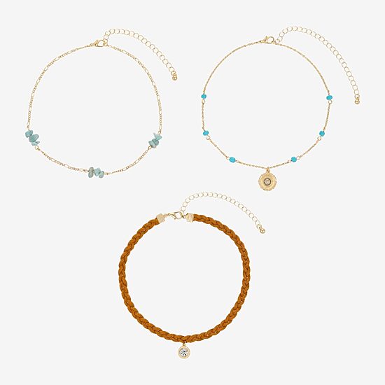 Forever 21 Womens 3-pc. Necklace Set