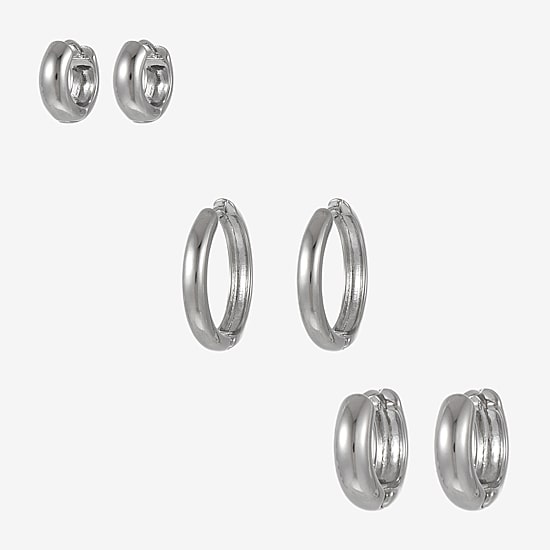Forever 21 Womens Round 3 Pair Earring Set