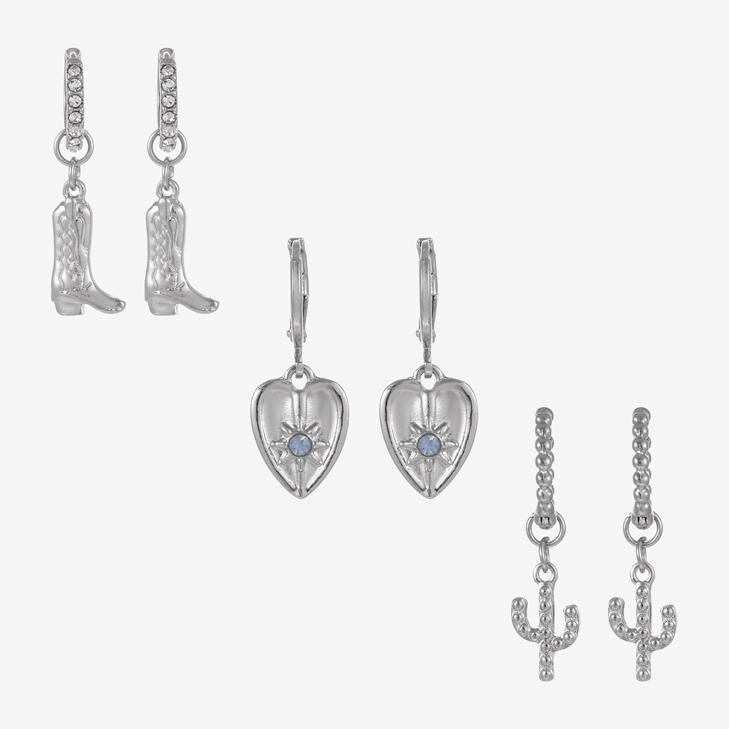 Forever 21 Womens Pair Earring Set