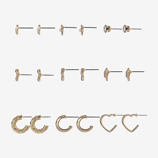 Forever 21 Womens 9 Pair Earring Set