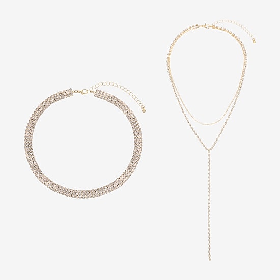 Forever 21 Womens 2-pc. Necklace Set