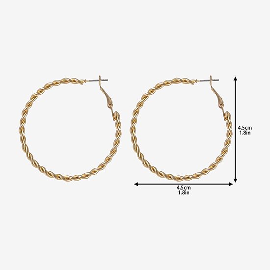 Forever 21 60mm Round Stud Earrings