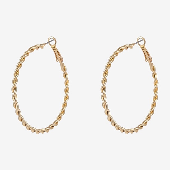Forever 21 60mm Round Stud Earrings