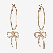 Forever 21 Womens 74.5mm Bow Single Earring