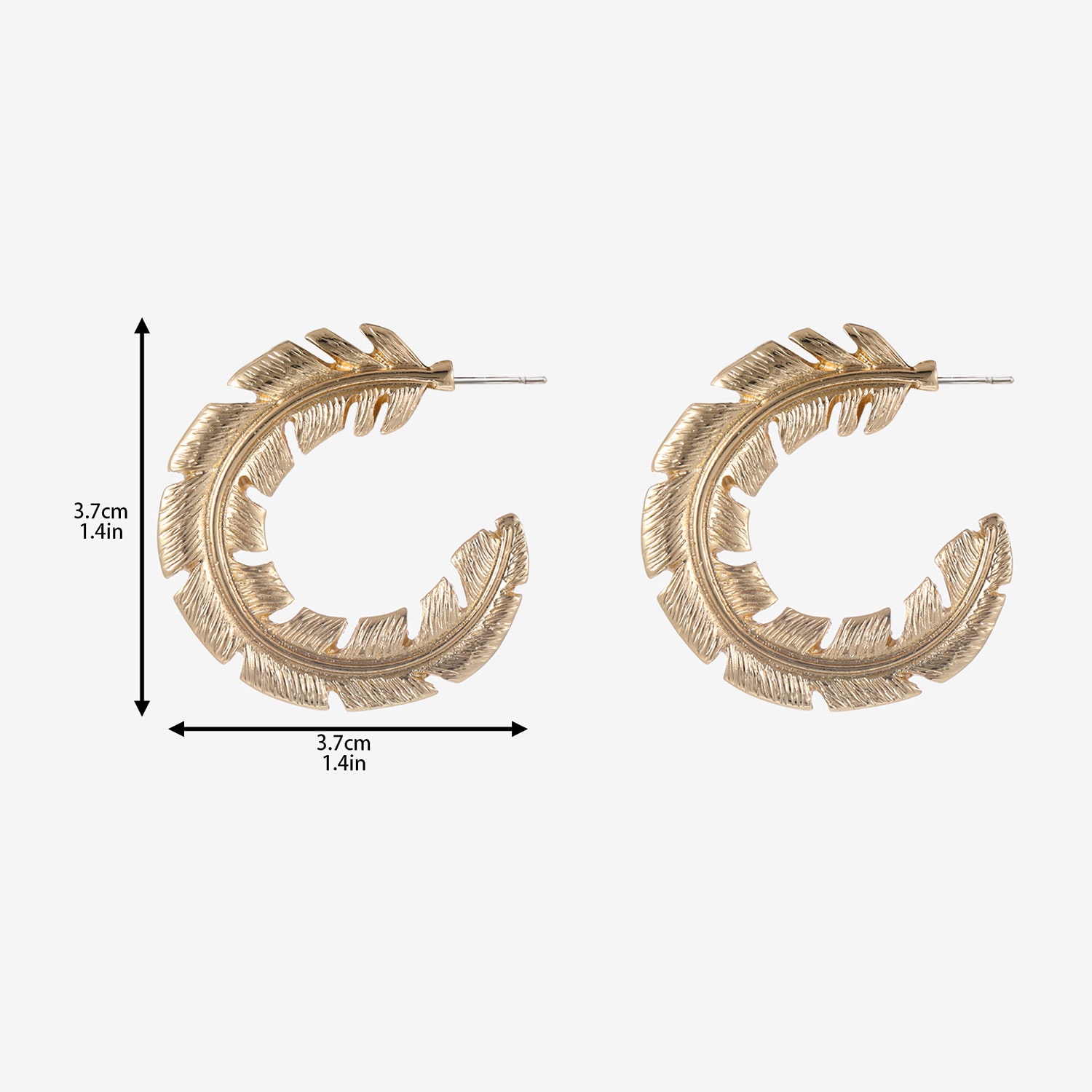 Forever 21 44mm Stud Earrings