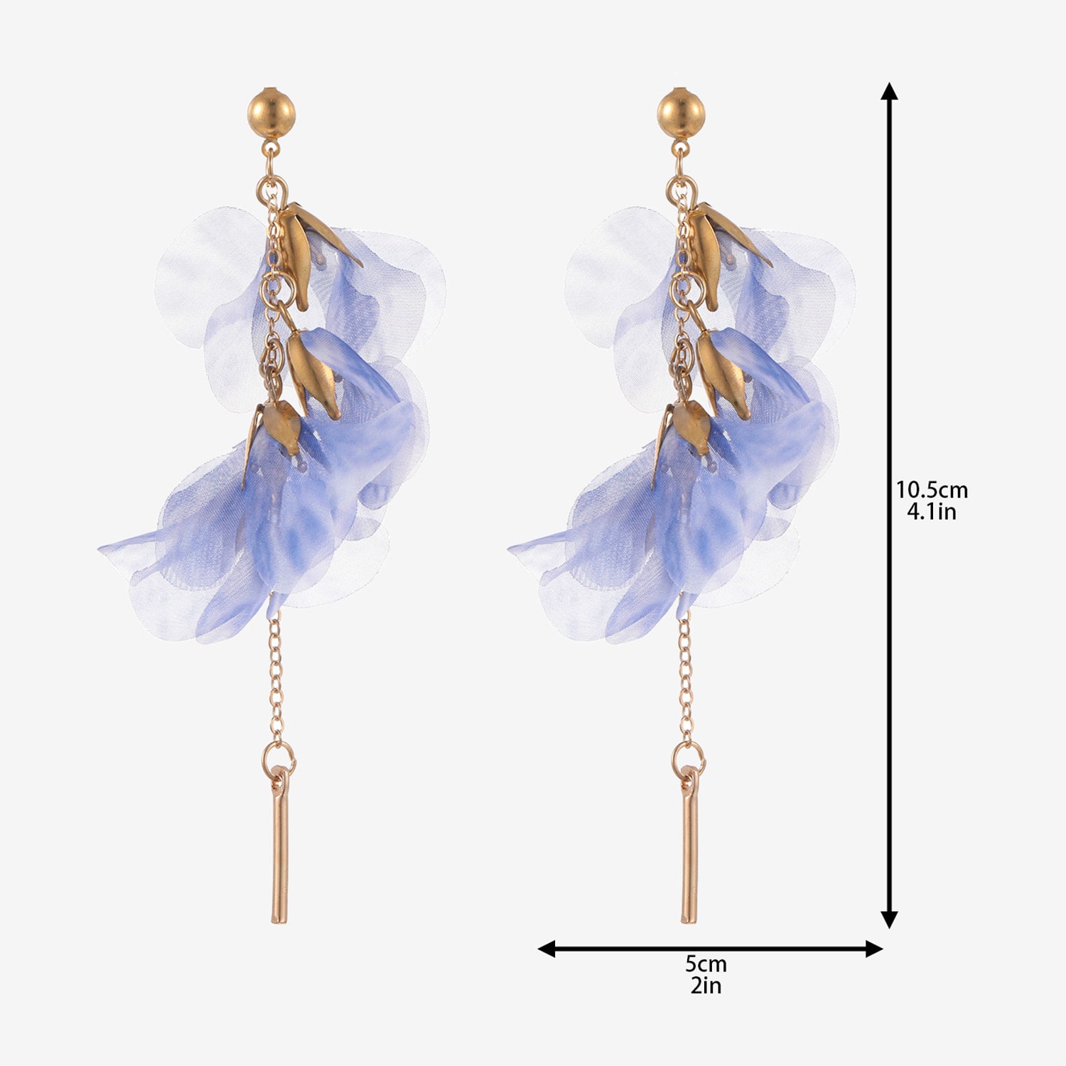 Forever 21 Womens 72mm Flower Single Earring