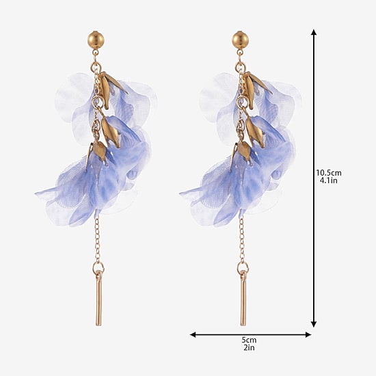 Forever 21 Womens 72mm Flower Single Earring