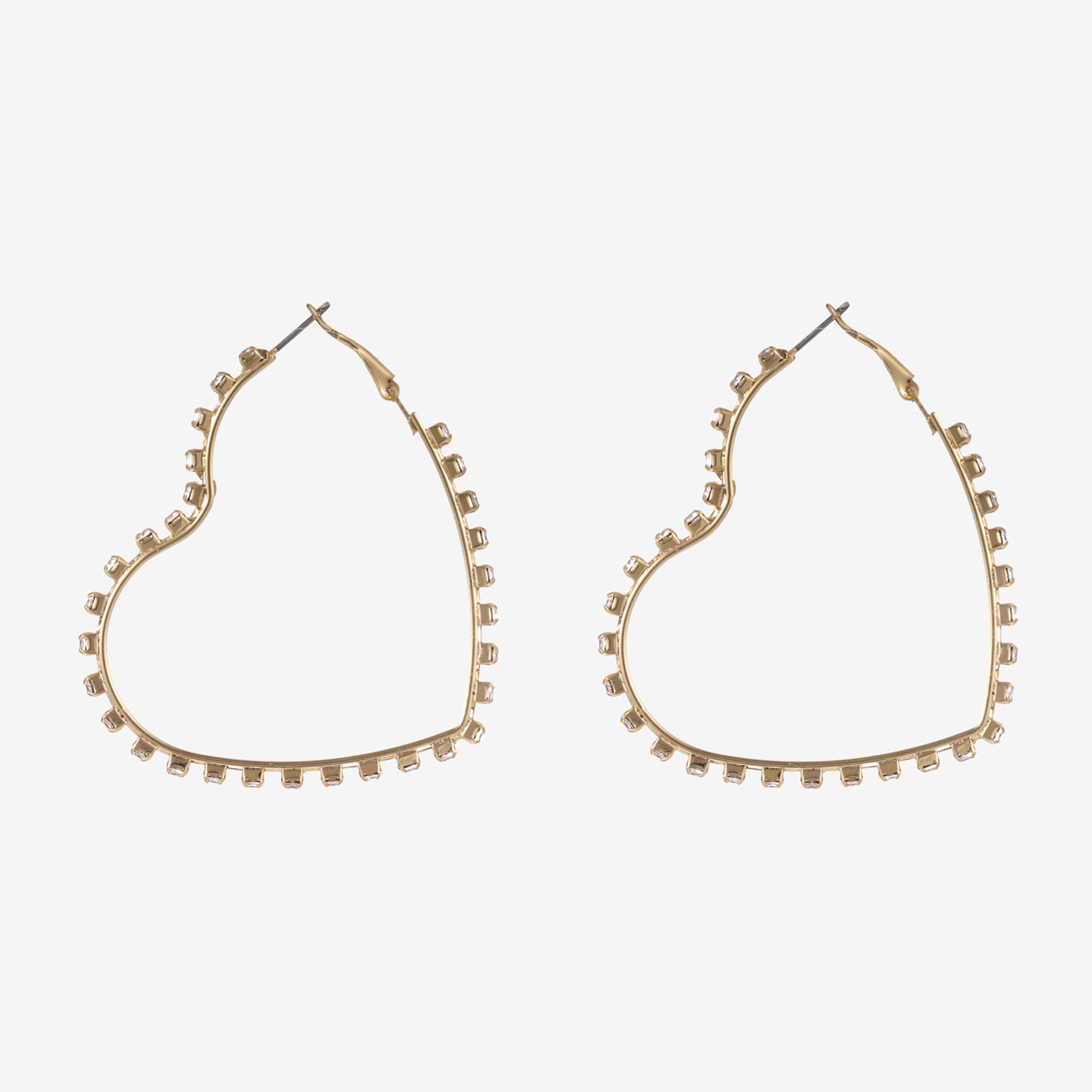 Forever 21 Womens 60mm Heart Single Earring