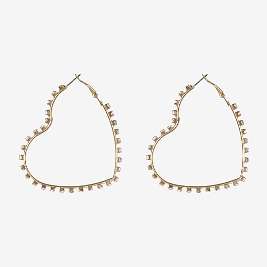 Forever 21 Womens 60mm Heart Single Earring