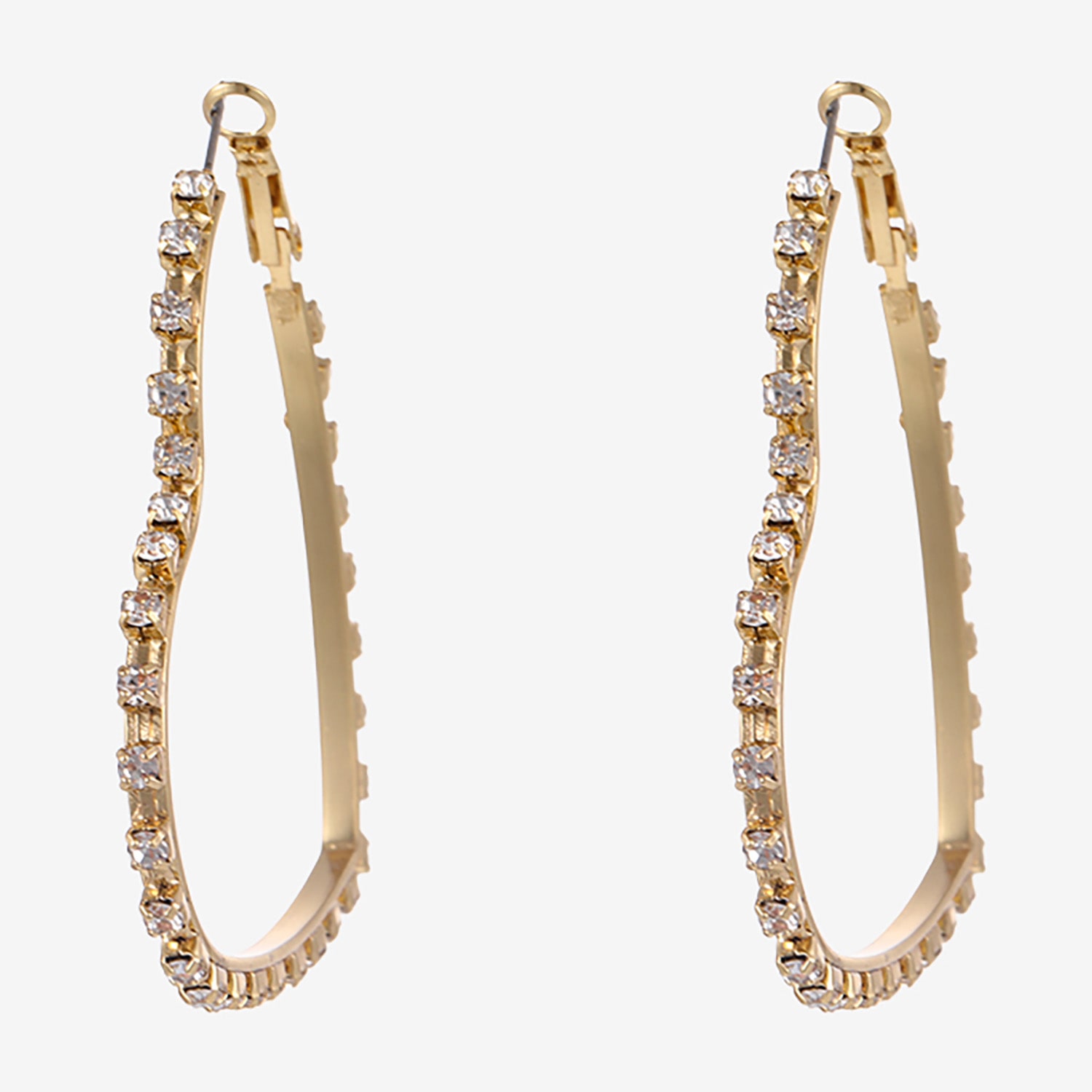 Forever 21 Womens 60mm Heart Single Earring