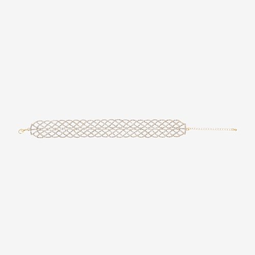 Forever 21 Womens 13 Inch Choker Necklace In Yellow