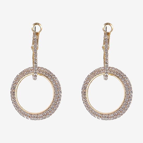 Forever 21 Womens 50mm Round Single Earring