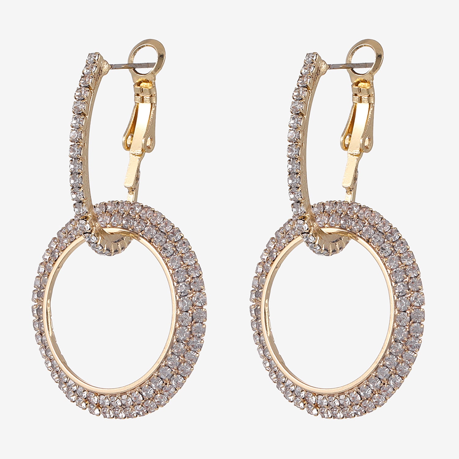 Forever 21 Womens 50mm Round Single Earring