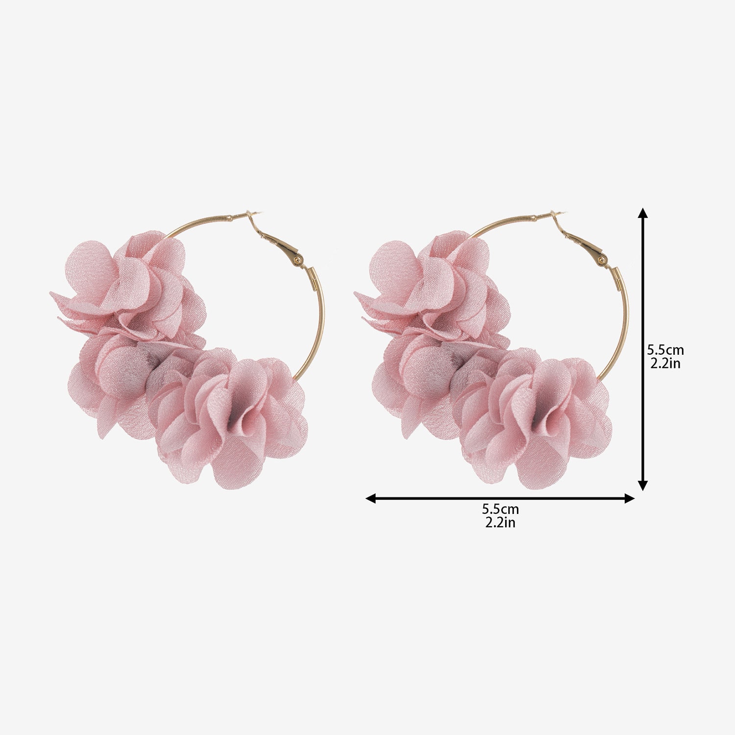Forever 21 Womens 40mm Flower Single Earring