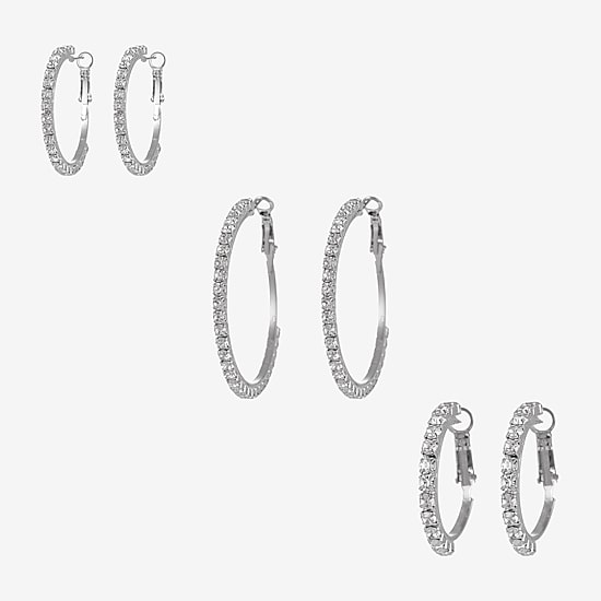 Forever 21 Womens Round 3 Pair Earring Set