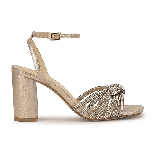 JS Jessica Simpson Sennsol Womens Round Open Toe Block Heel Pumps