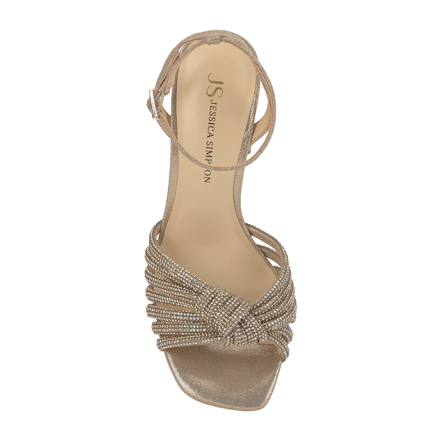 JS Jessica Simpson Sennsol Womens Round Open Toe Block Heel Pumps
