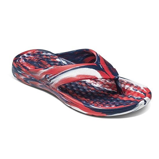 joybees® Unisex Adult Americana Collection Flip-Flops