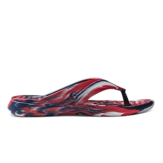 joybees® Unisex Adult Americana Collection Flip-Flops