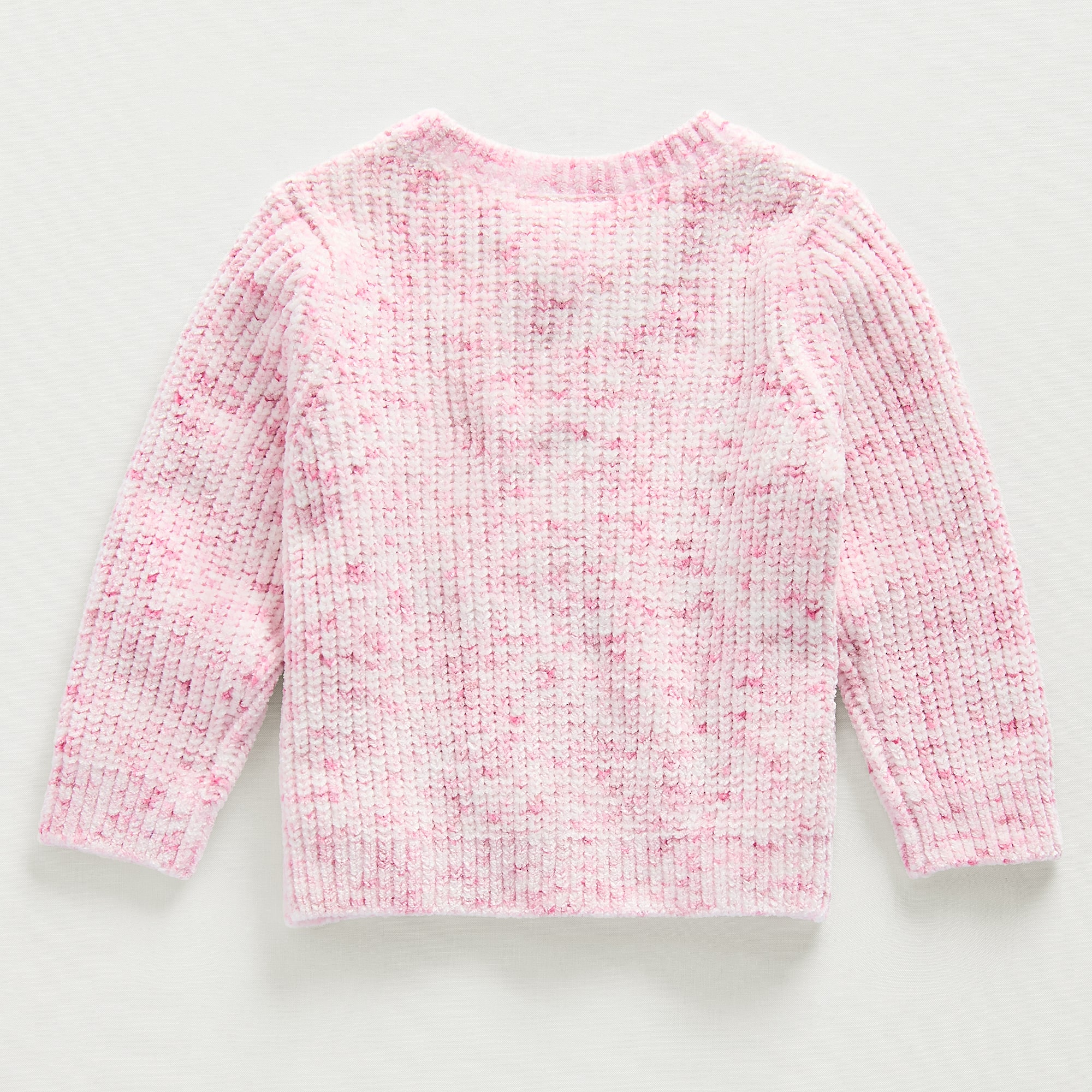 Okie Dokie Baby Girls Crew Neck Long Sleeve Button Cardigan