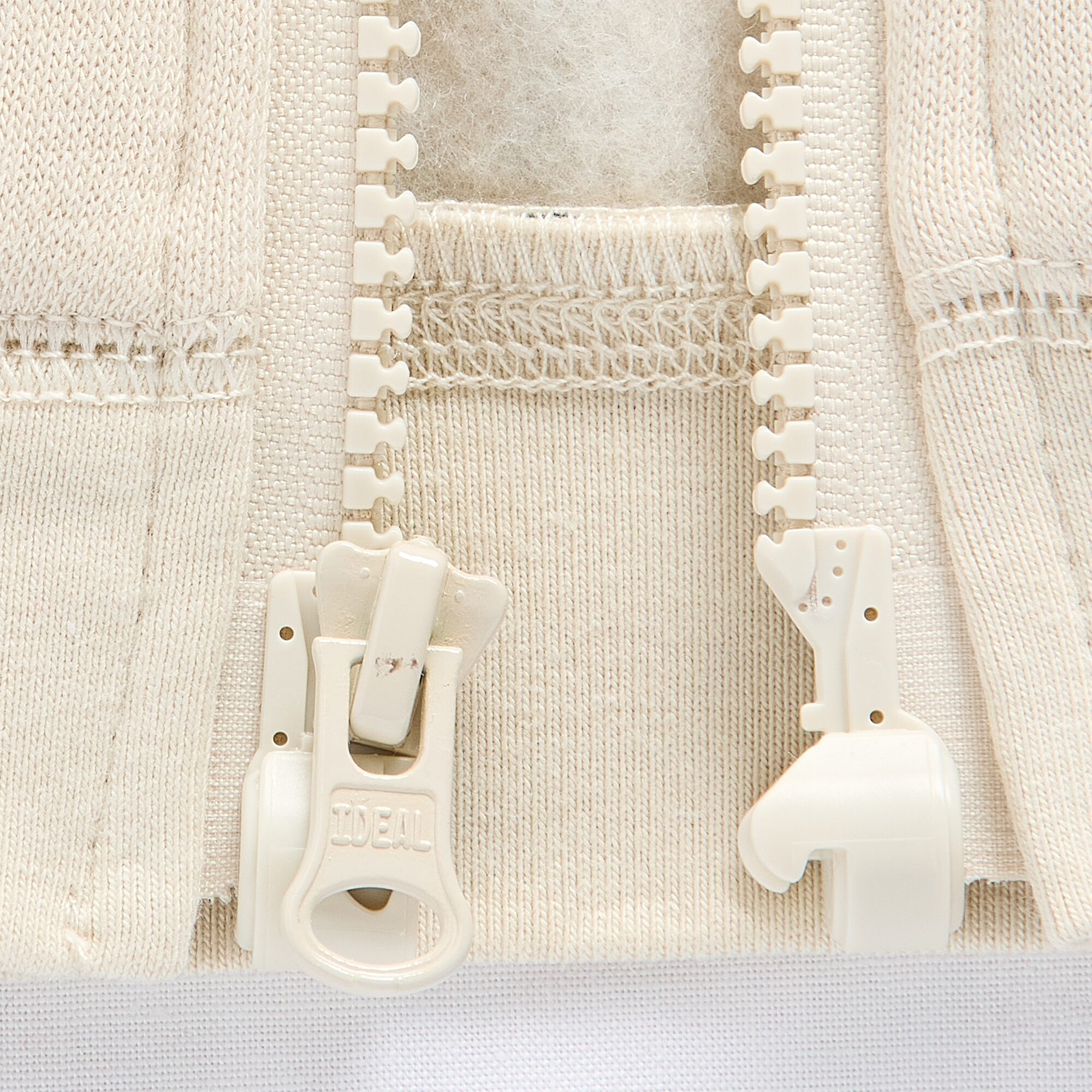 Okie Dokie Toddler Boys Fleece Adaptive Easy-on + Easy-off Hidden Access Opening Jacket