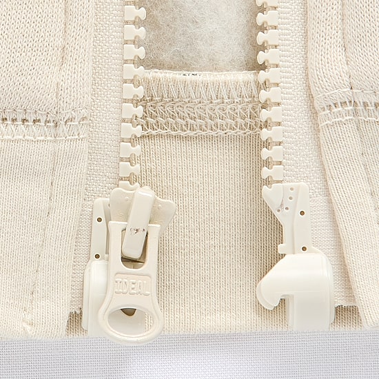 Okie Dokie Toddler Boys Fleece Adaptive Easy-on + Easy-off Hidden Access Opening Jacket