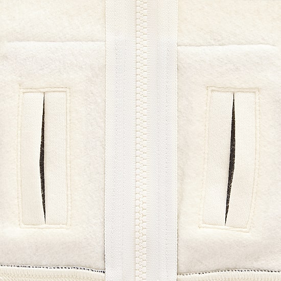 Okie Dokie Toddler Boys Fleece Adaptive Easy-on + Easy-off Hidden Access Opening Jacket
